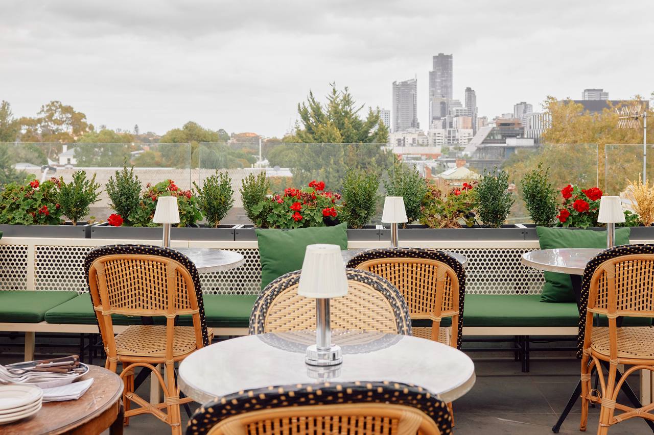 Rooftop terrace